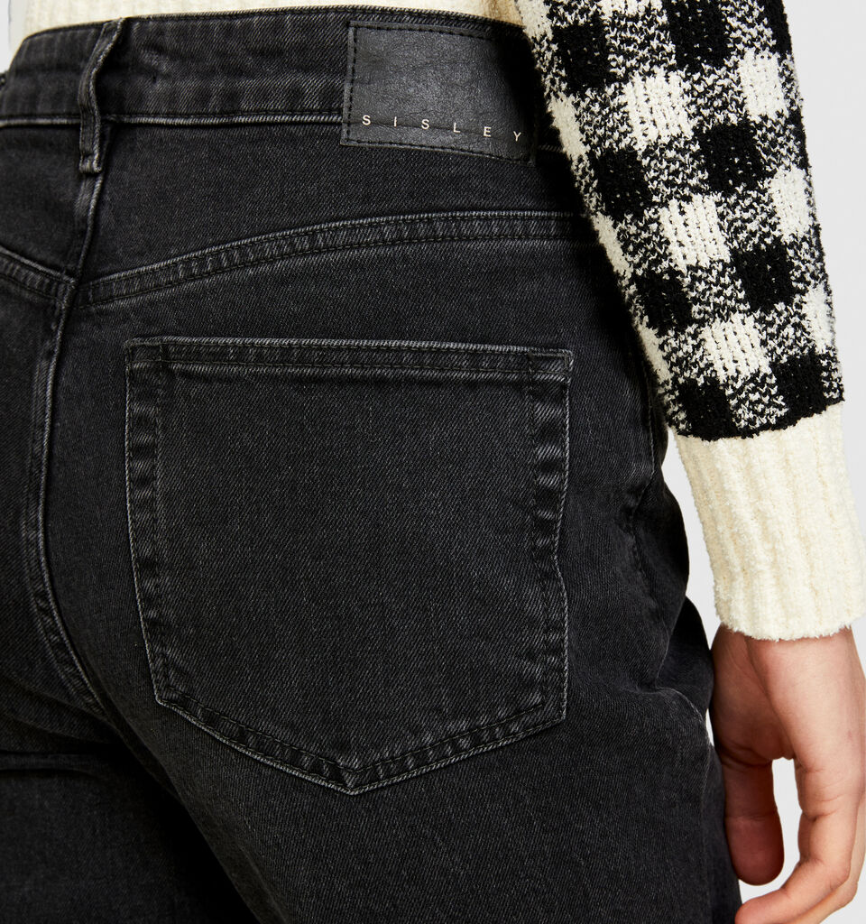 Slim fit jeans - women's slim fit jeans - Black | Sisley image number 5